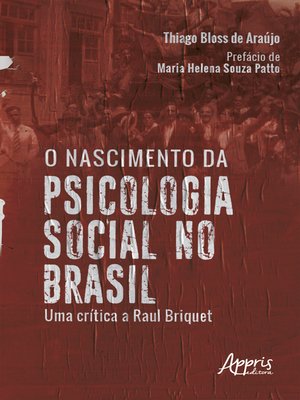 cover image of O Nascimento da Psicologia Social no Brasil